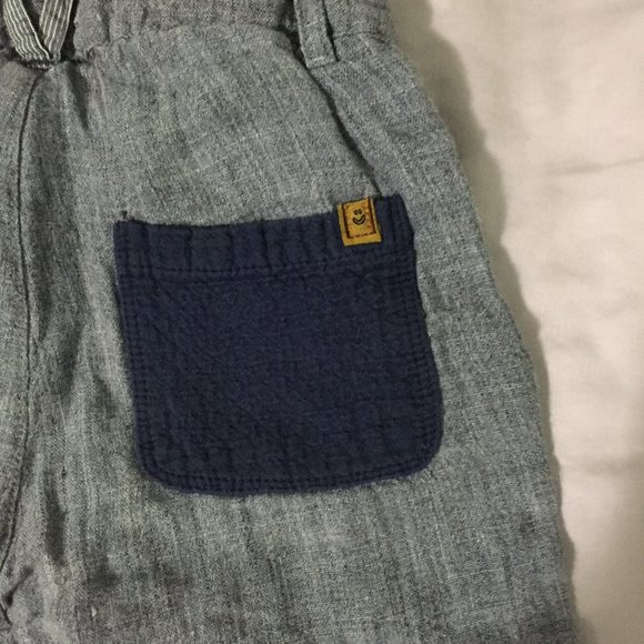 Zara Baby Boy Blue Harem Trousers - Picture 5 of 6